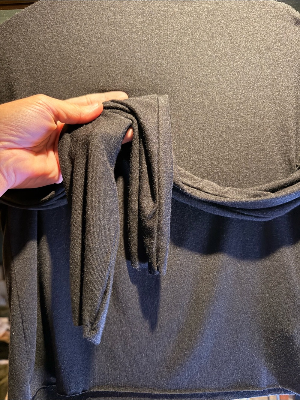 Joah Brown Cropped Modal Turtleneck - Picture 6 of 10